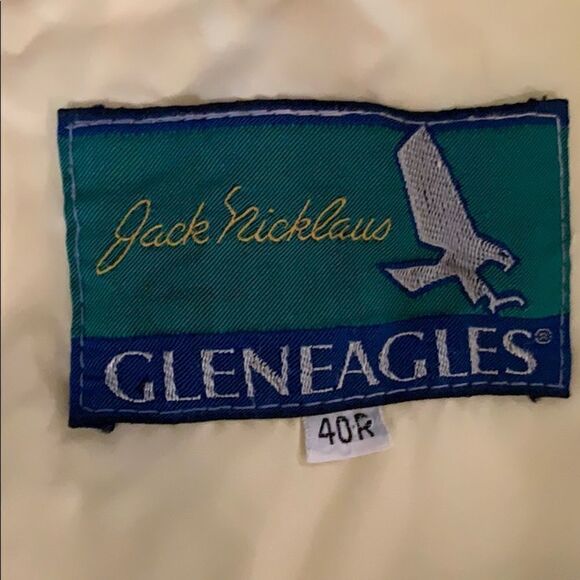 Vtg Jack Nicklaus yellow windbreaker jacket - Picture 7 of 8